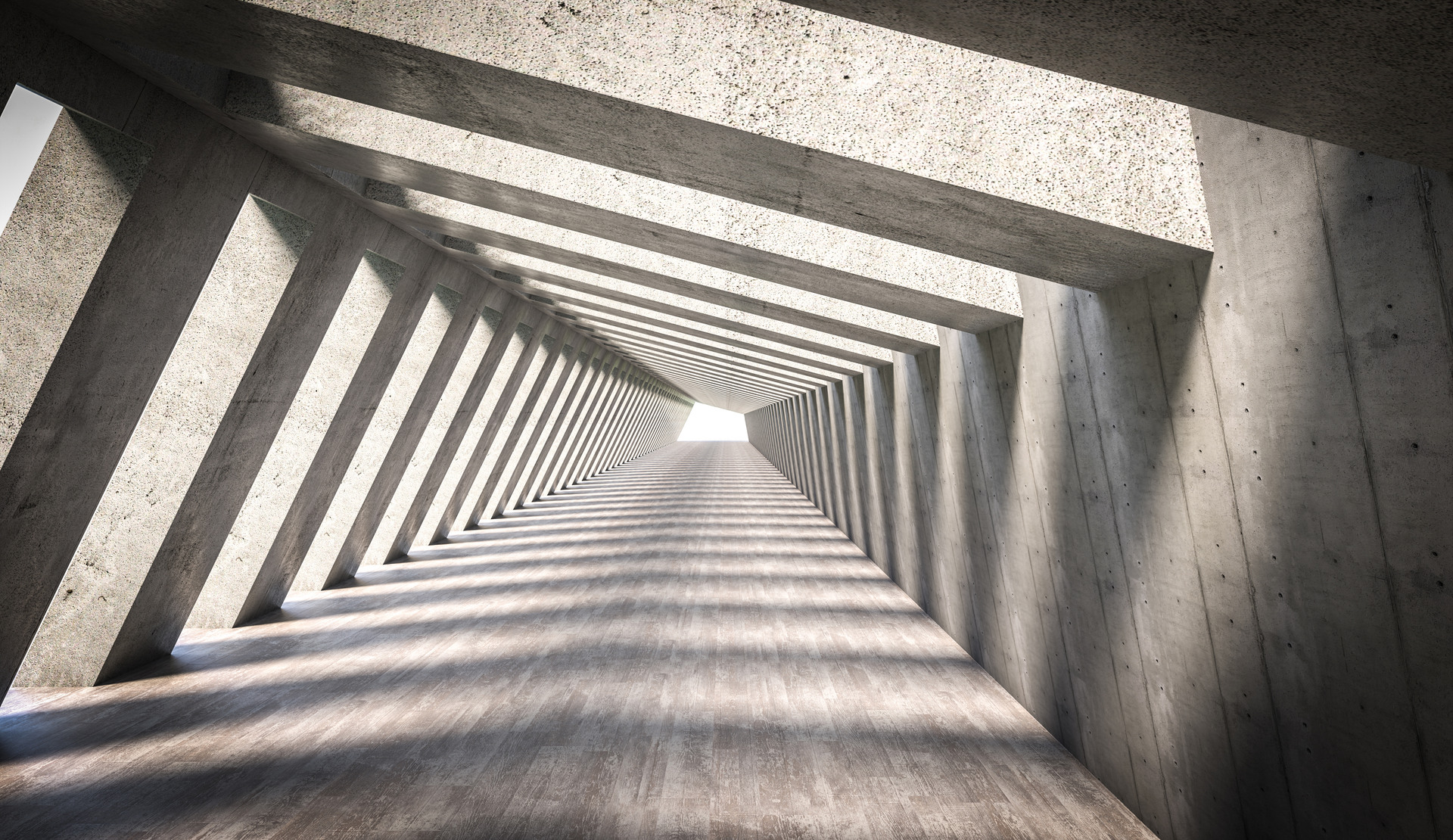 Concrete tunnel