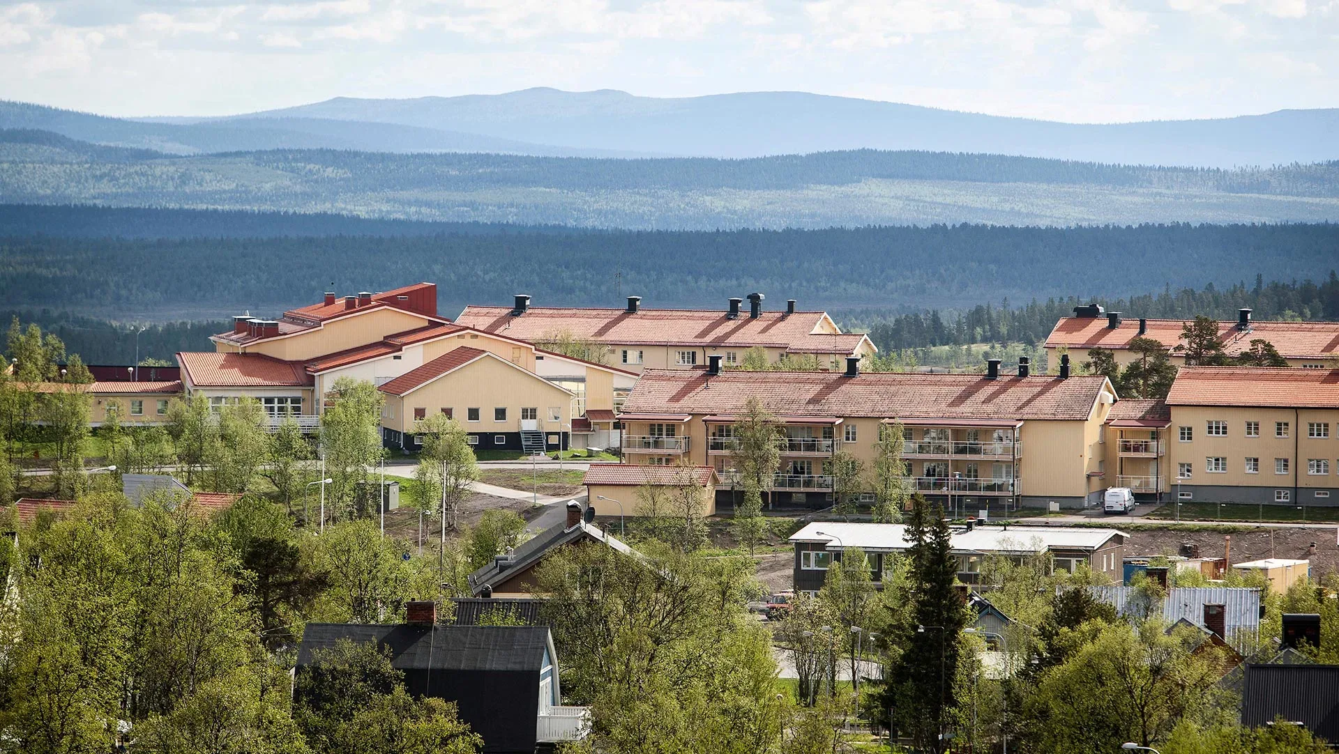 Jägarskoleområdet i Kiruna