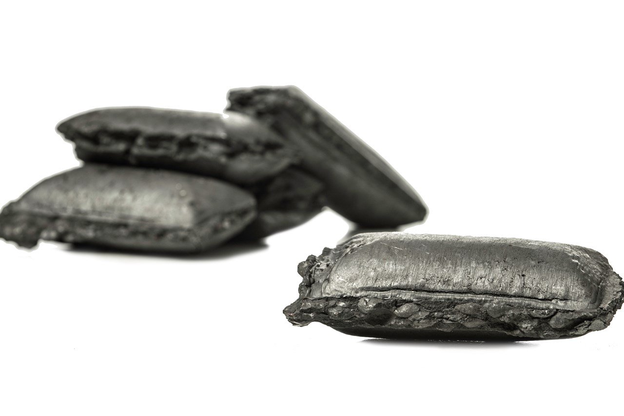 An example image of LKAB's future product, carbon dioxide-free iron sponge.