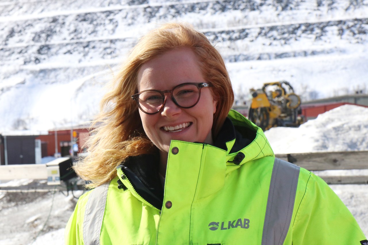 Lotta Gunillasson Sevä, HR-chef för LKAB:s verksamhet i Kiruna. 