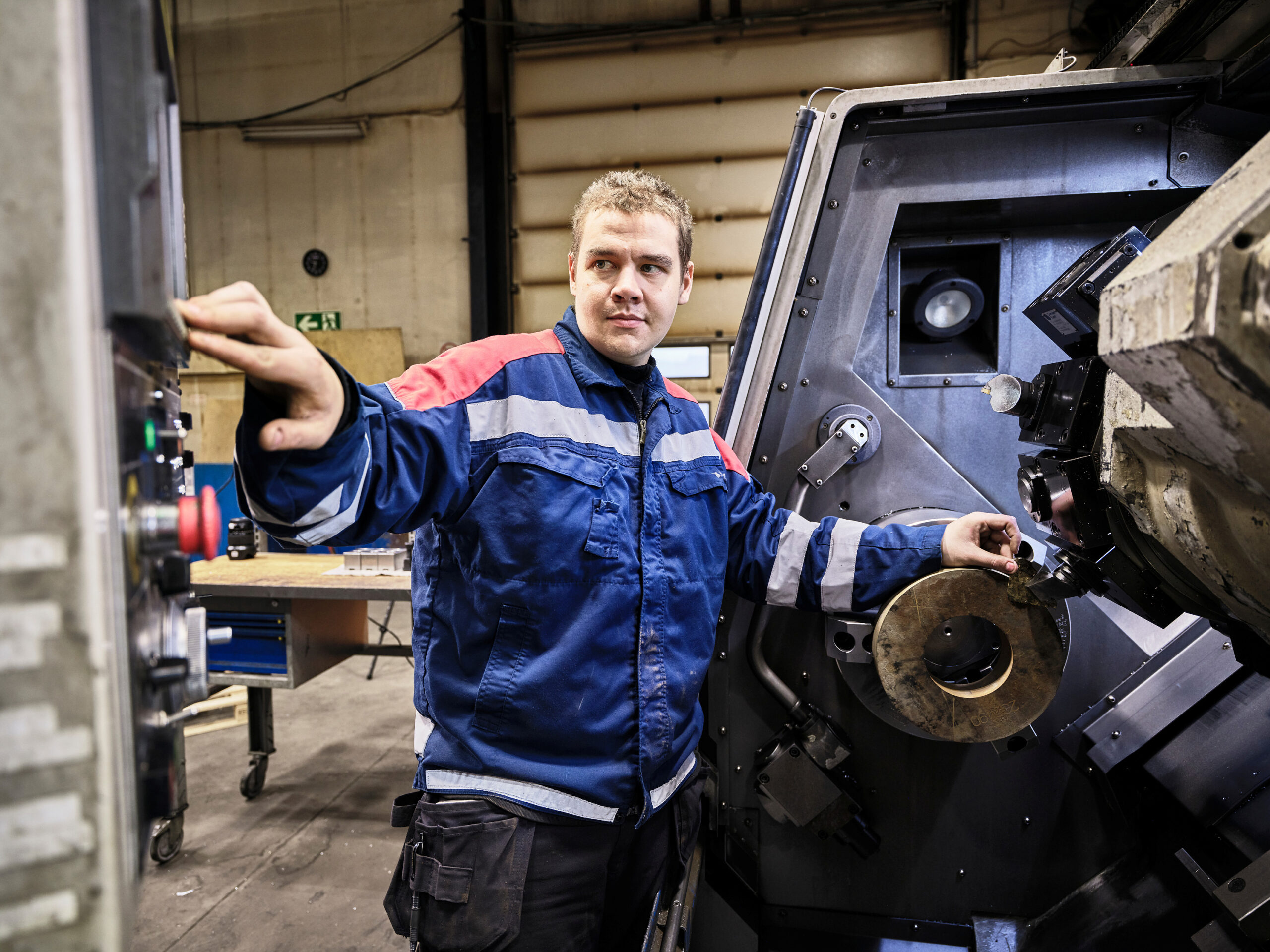 LKAB Mekaniska Tillverkning, Konstruktion, Fotograf: Hans-Olof Utsi