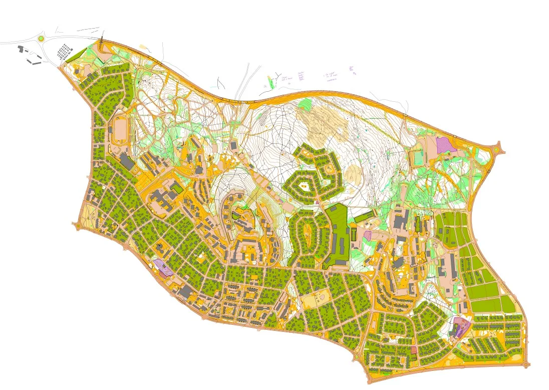 Nya kartan för orientering