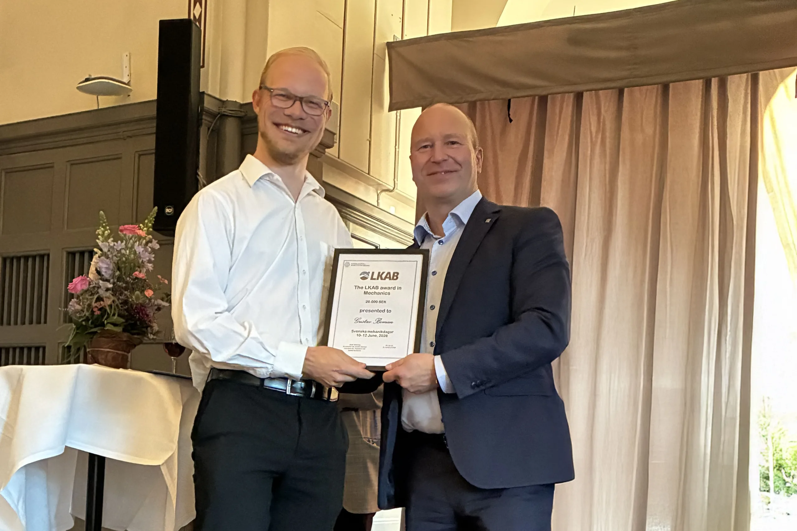 Gustav Boman och Pär Jonsén